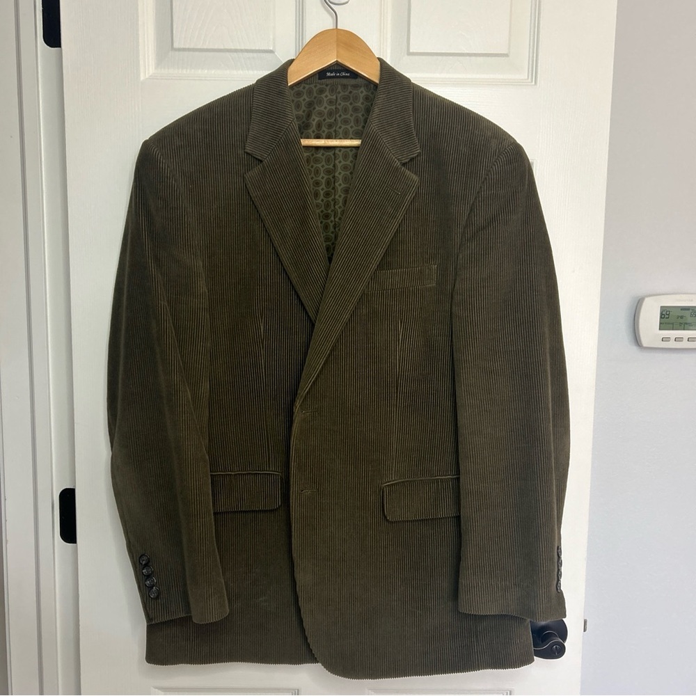 Men’s Ralph Lauren Corduroy Suit Jacket 42 Reg